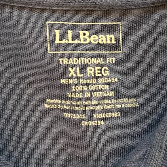 LL Bean Men's Premium Double L Polo Banded,Short-Sleeve Without Pocket size XL - Picture 5 of 7